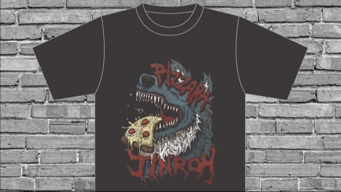 受付終了】ピザラ人狼 ヴィンテージ風Tシャツ プレゼント
